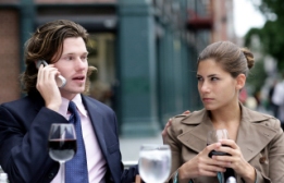 Talking on cell phone during your date - big no-no!